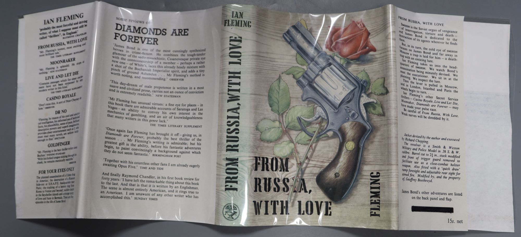 Fleming, Ian - From Russia, With Love, 1st edition (1st impression), d/wrapper (repro), 1957